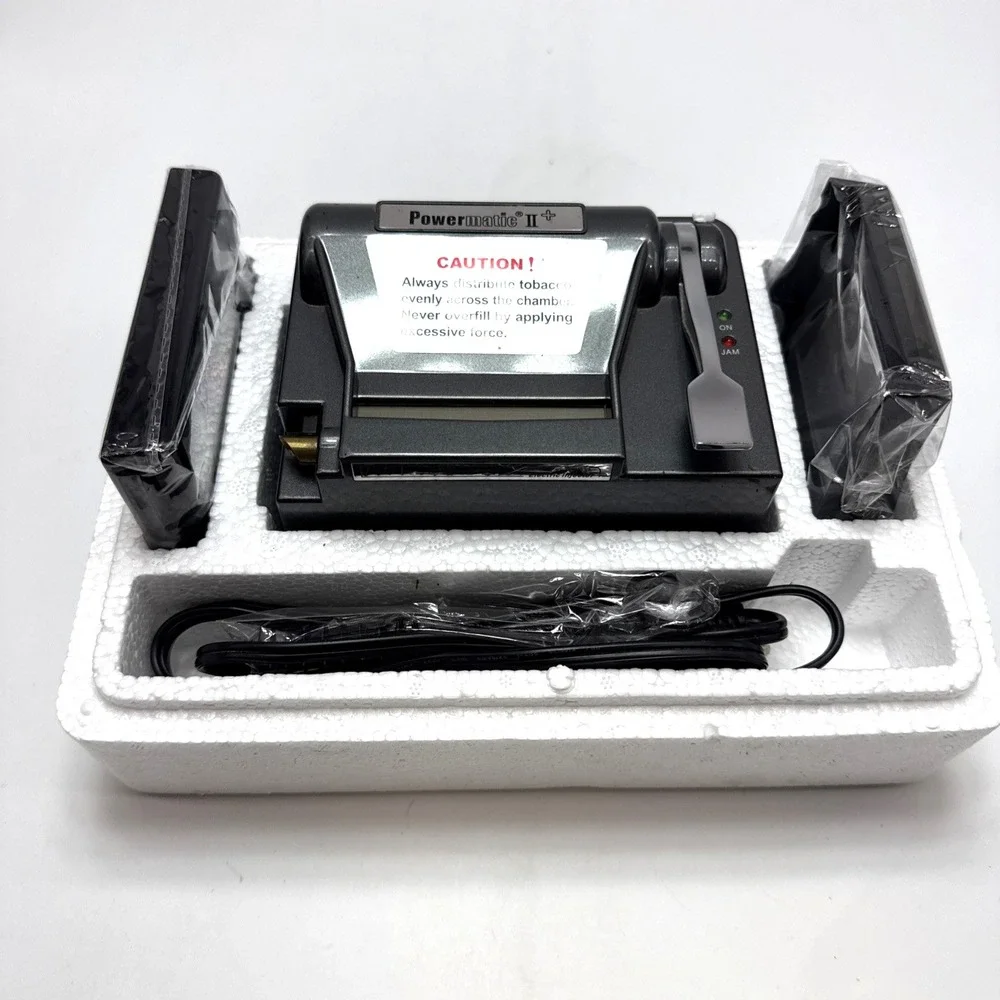 Powermatic 2 + PLUS Electric Injector Machine for Regular and 100mm Cigarette